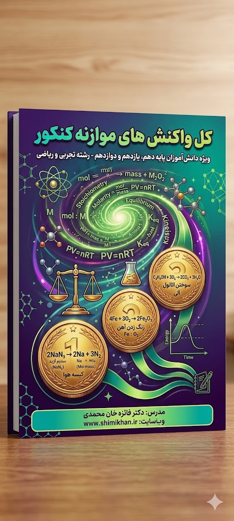 کل واکنش های موازنه کنکور 98-1403