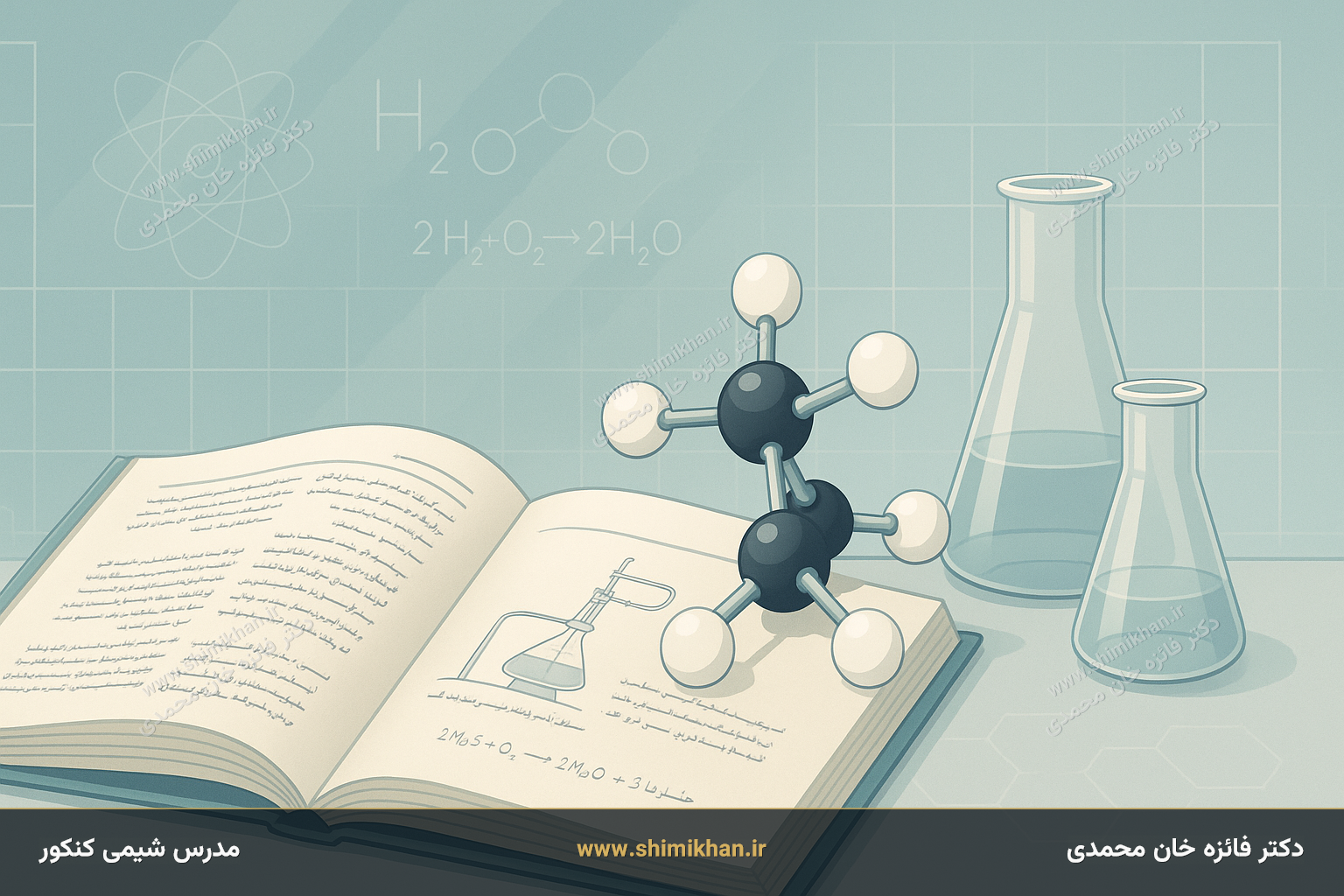 راهنمای انتخاب مسیر آموزش شیمی یازدهم راهنمای جامع آموزش شیمی یازدهم با کتاب درسی، مدل مولکولی و نمایش مفهومی سه سطح شیمی
